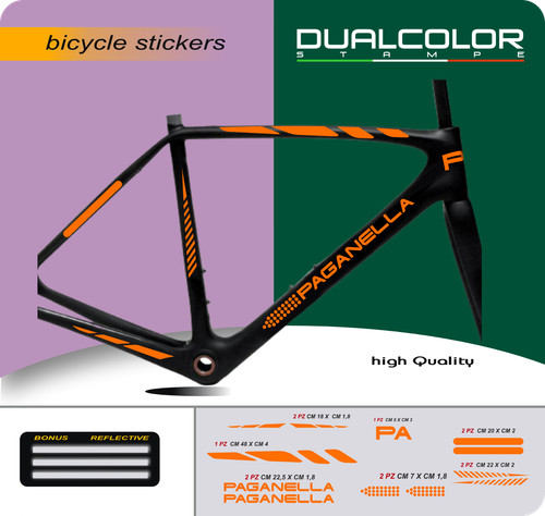 Set adesivi telaio bici - set,
